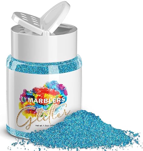 MARBLERS Holographic Glitter [Holo Maui] 1.5oz (42g) | Fine | Non-Toxic, Vegan, Cruelty-Free | Face, Body, Eyeshadow, Hair, Festival, Party Makeup | Beauty & Personal Care MARBLERS