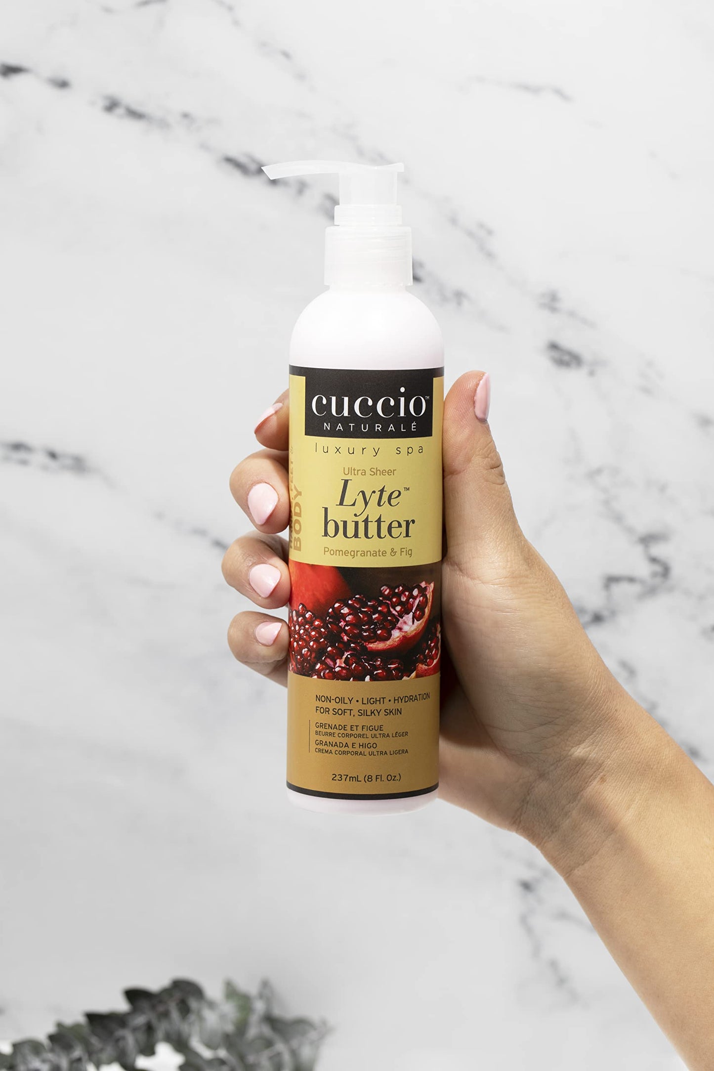 Cuccio Naturale Lyte Ultra-Sheer Body Butter - Replenishing Scented Moisturizer Cream - Deep Hydration To Repair Dry Skin - All Natural, Cruelty-Free Beauty & Personal Care Cuccio
