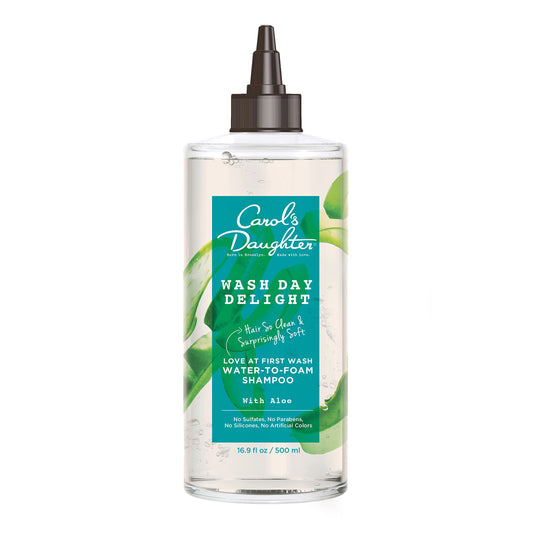 Carol’s Daughter Wash Day Delight Love at First To Foam Sulfate Free Shampoo with Aloe and Micellar Water, Paraben and Silicone Free, Micellar Shampoo Beauty & Personal Care L'Oreal Paris