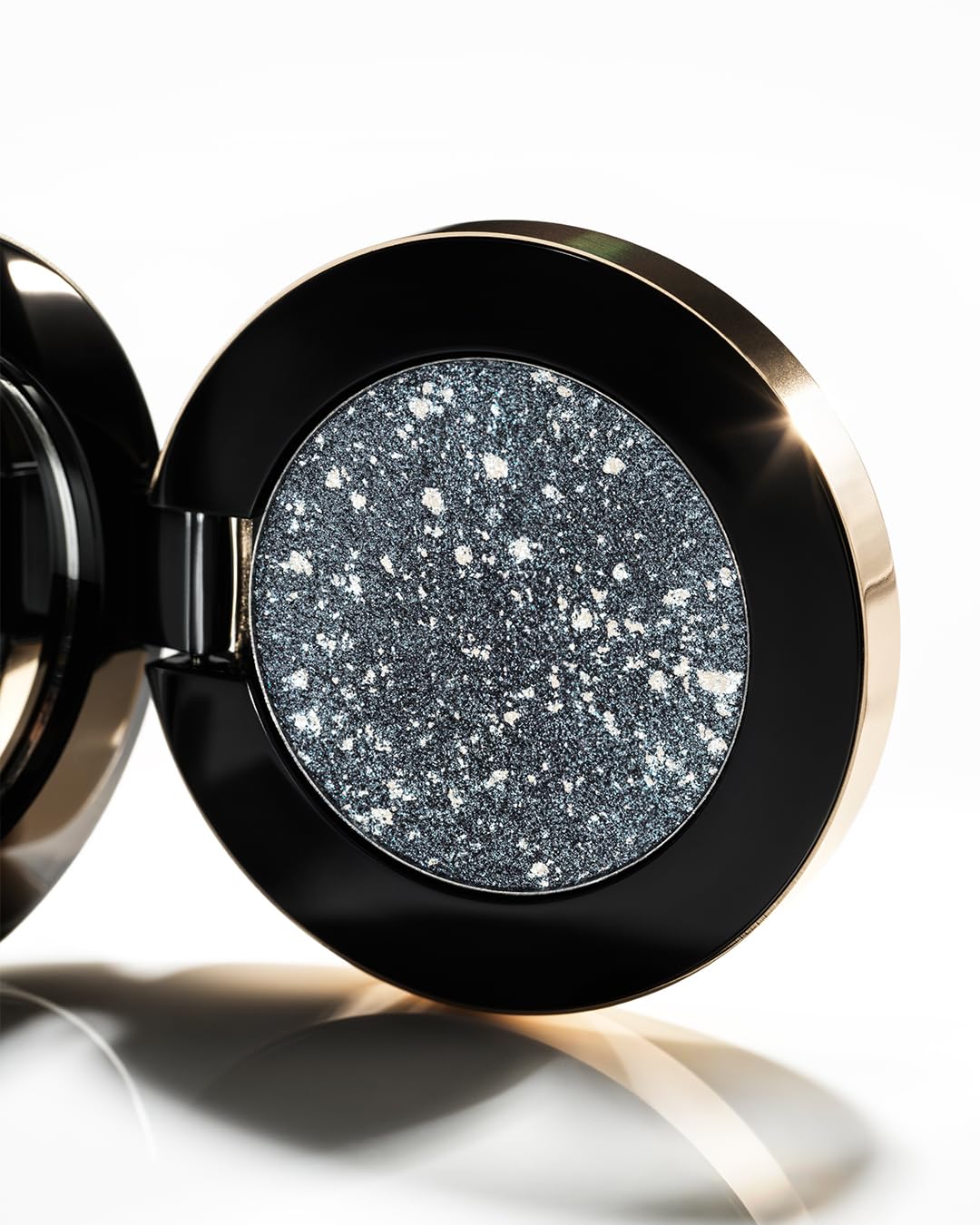 MAKE Beauty Multi-Chromatic Eye Shadow. Metal Reflecting Luminous Foil Finish Creamy, Buildable, Dimensional Long-wear, Crease-proof Powder Eyeshadow,