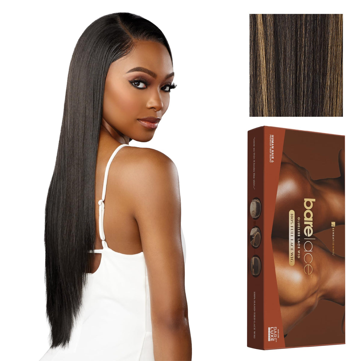 Sensationnel Bare Lace FullLaceWig-Unit 1, BALAYAGEGOLD
