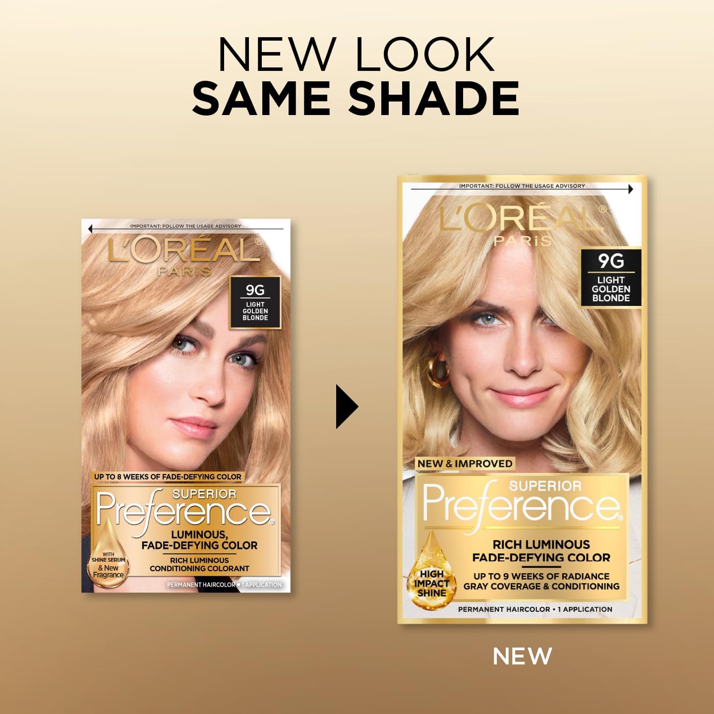 L’Oreal ParisSuperior Preference - 9G Light Golden Blonde 1 Each (Pack of 2) Beauty & Personal Care L'Oreal Paris