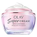Olay Super Cream with Sunscreen SPF 30, Lightweight Face Moisturizer with Sun Protection, 5-in-1 Skin Care Benefits - Hydrating, Brightening, Firming Beauty & Personal Care Olay