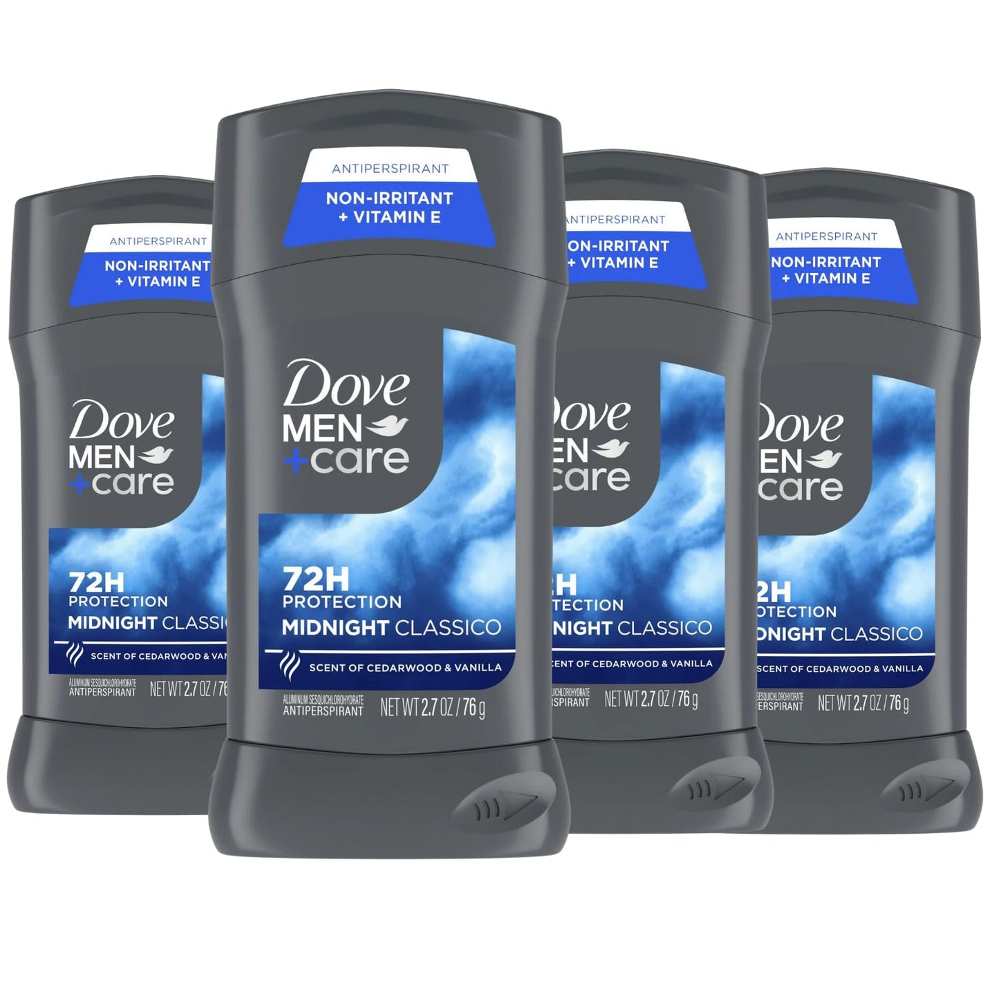 Dove Men+Care Antiperspirant Deodorant Midnight Classico, 2.7 oz (Pack Of 4) Beauty and Personal Care DOVE MEN + CARE