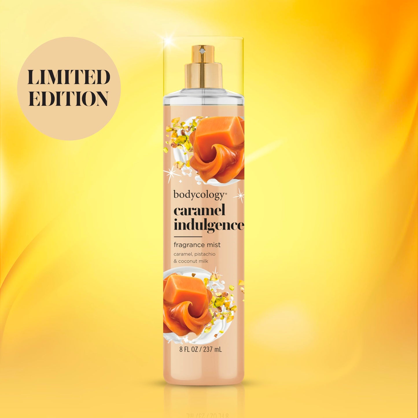 Bodycology Long-Lasting Fragrance Body Mist, Caramel Indulgence, 8 fl oz Beauty & Personal Care Bodycology