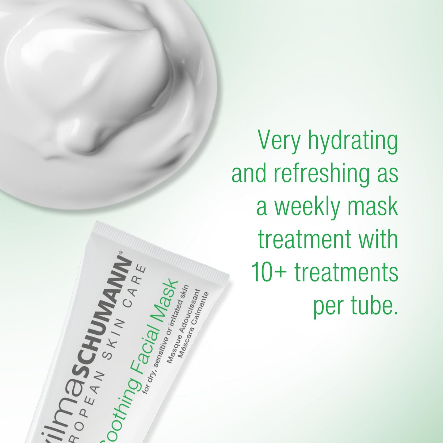 WILMA SCHUMANN Soothing Facial Mask, Dry Skin Face Mask, 3.5 oz Beauty & Personal Care WILMA SCHUMANN