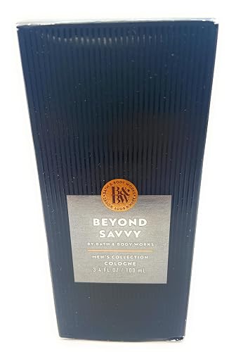 Bath and Body Works Beyond Savvy Men's Collection Cologne 3.4 Fluid Ounce Spray Beauty & Personal Care Bath & Body Works