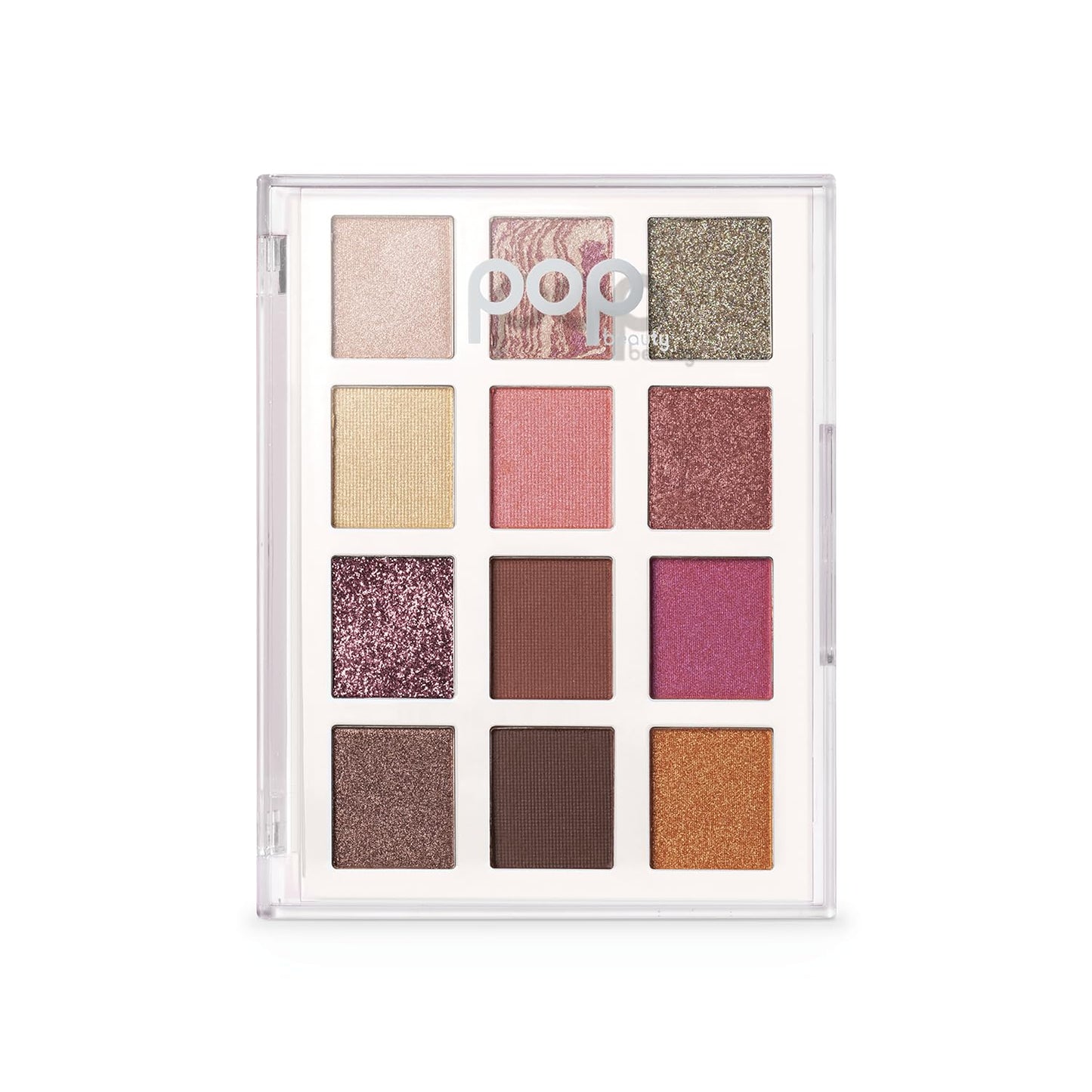 POP Beauty LIGHTSHOW PALETTE | PRETTY PUNK - Eyeshadow Palette, 12 Shades, Complementary Colours, Multi-Textured, Richly-Pigmented | Matte, Metallic Beauty & Personal Care POP Beauty
