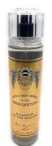Bath and Body Works With Bridgerton Diamond Of The Season Fine Fragrance Mist 8 Fluid Ounce Spray Beauty & Personal Care Bath & Body Works