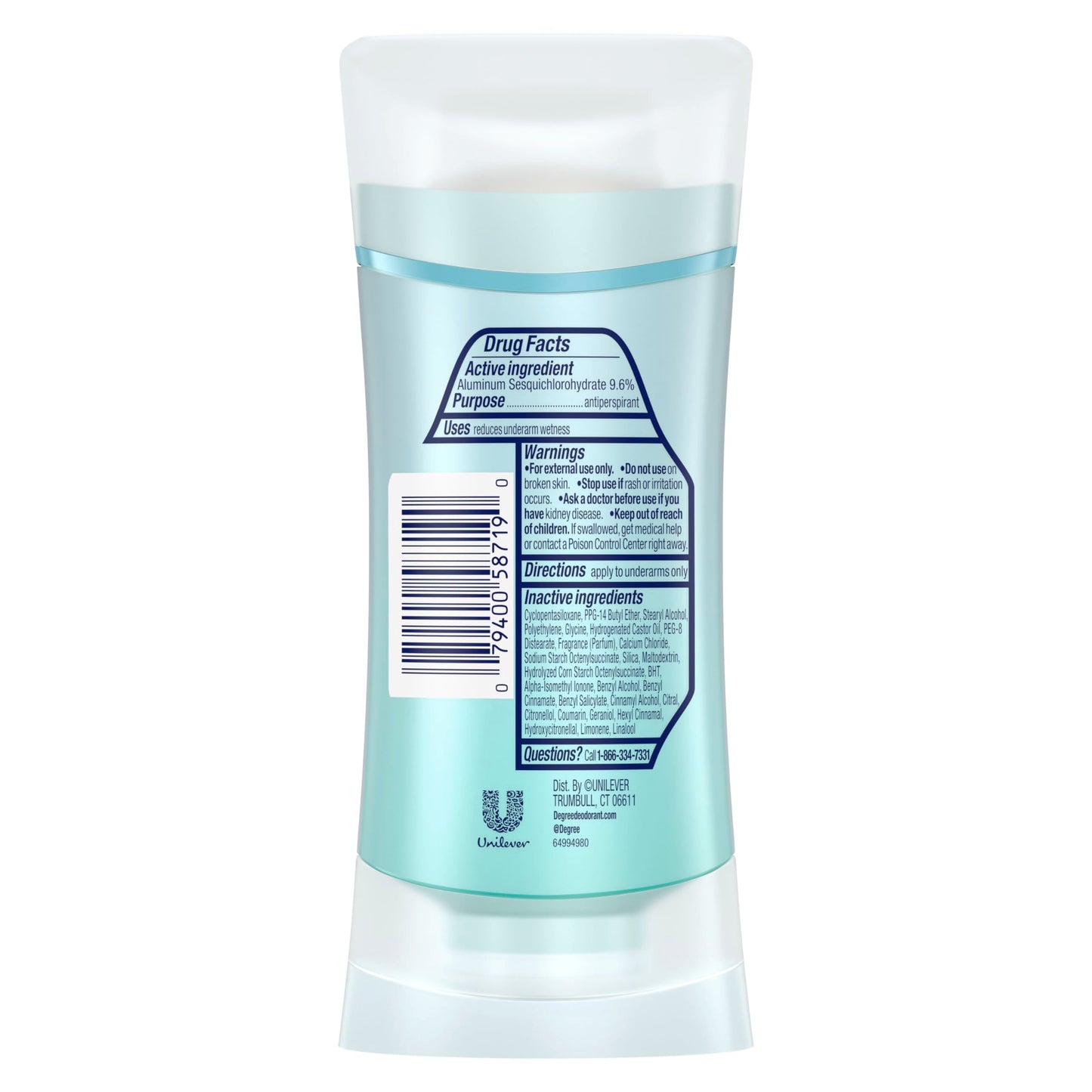 Degree UltraClear Antiperspirant Deodorant Black+White Anti White Marks and Yellow Stains Deodorant for Women 2.6 oz Beauty and Personal Care Degree
