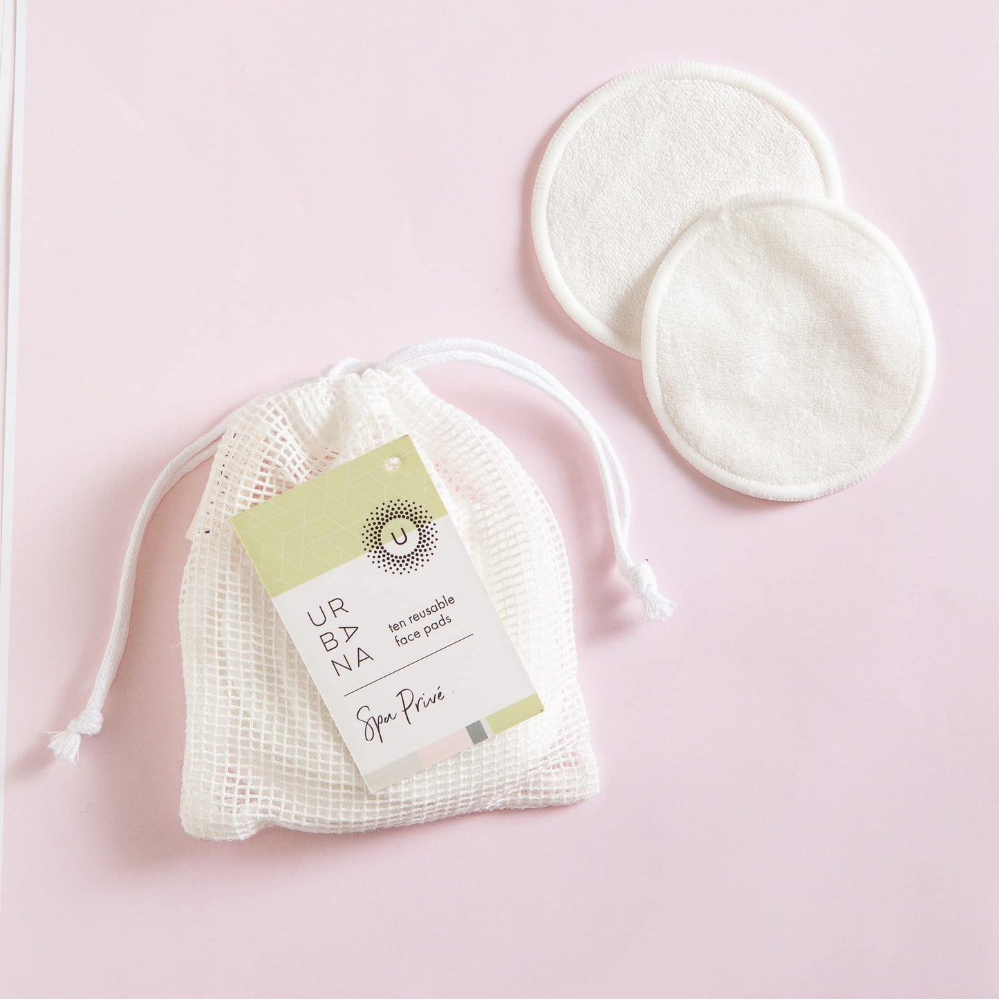 Urbana Spa Prive Home Spa Collection, Reusable Face Pad Beauty & Personal Care Urbana