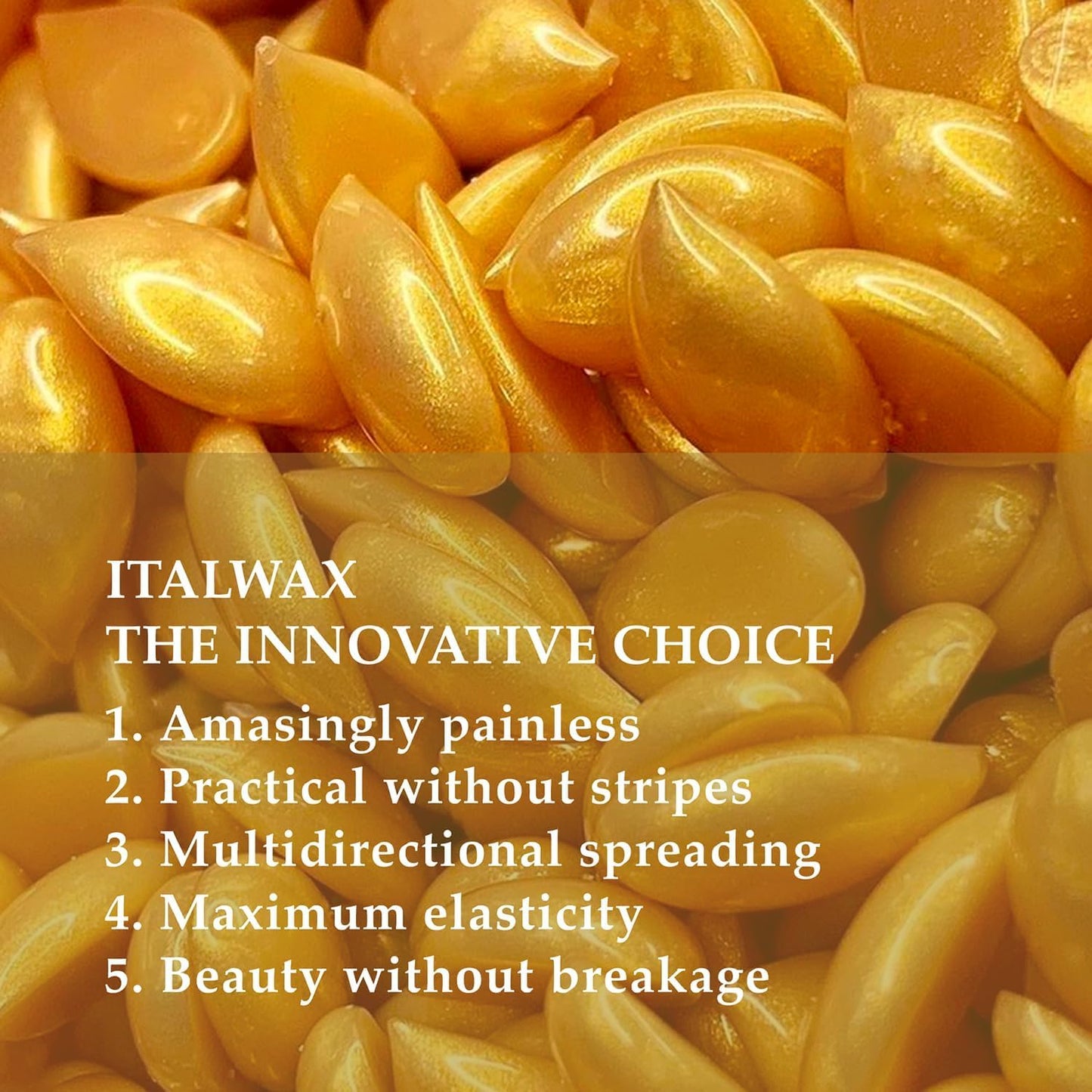 Italwax Luxury Full Body Wax 2.2lb 1kg Beauty and Personal Care Italwax