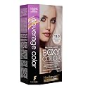 BOXY COLOR Coloring kit professional, permanent color cream hair dye with Vegetal Protein to get Hair with intense color shiny and silky. 100% Gray Beauty & Personal Care HELLAWELL PROFESSIONALS