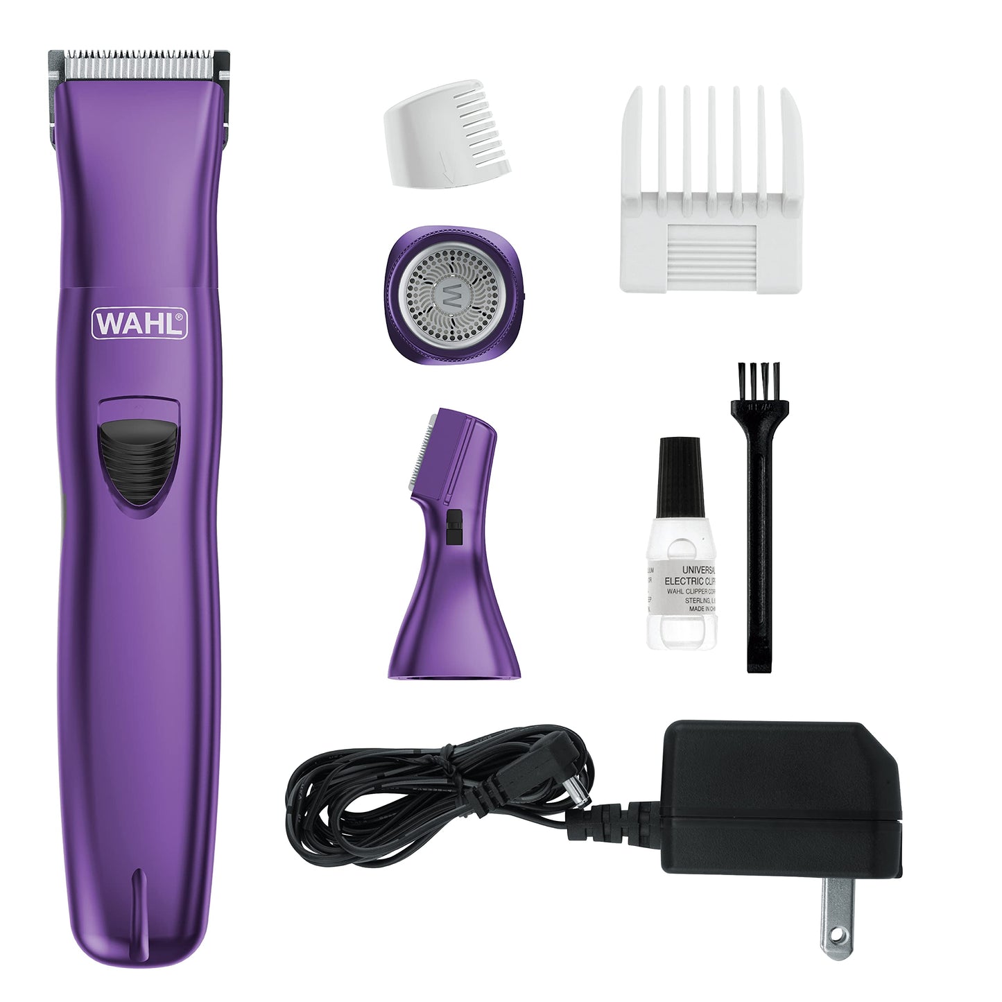 Wahl Pure Confidence Rechargeable Electric Trimmer, Shaver, & Detailer for Smooth Shaving & Trimming of The Face, Underarm, Eyebrows, & Bikini Areas Beauty and Personal Care Wahl