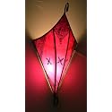 Henna Lamps & Sconces Moroccan Handmade Goat Leather Sconce Henna Tattoo Shade Beauty & Personal Care Treasures Of Morocco