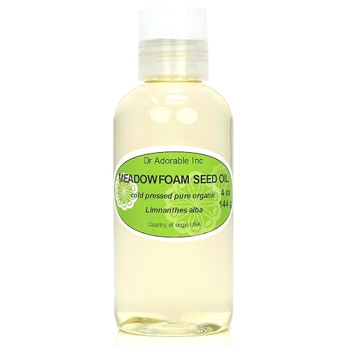 Dr Adorable - 4 oz - Meadowfoam Seed Oil - 100% Pure Natural Organic Cold Pressed Beauty & Personal Care Dr Adorable