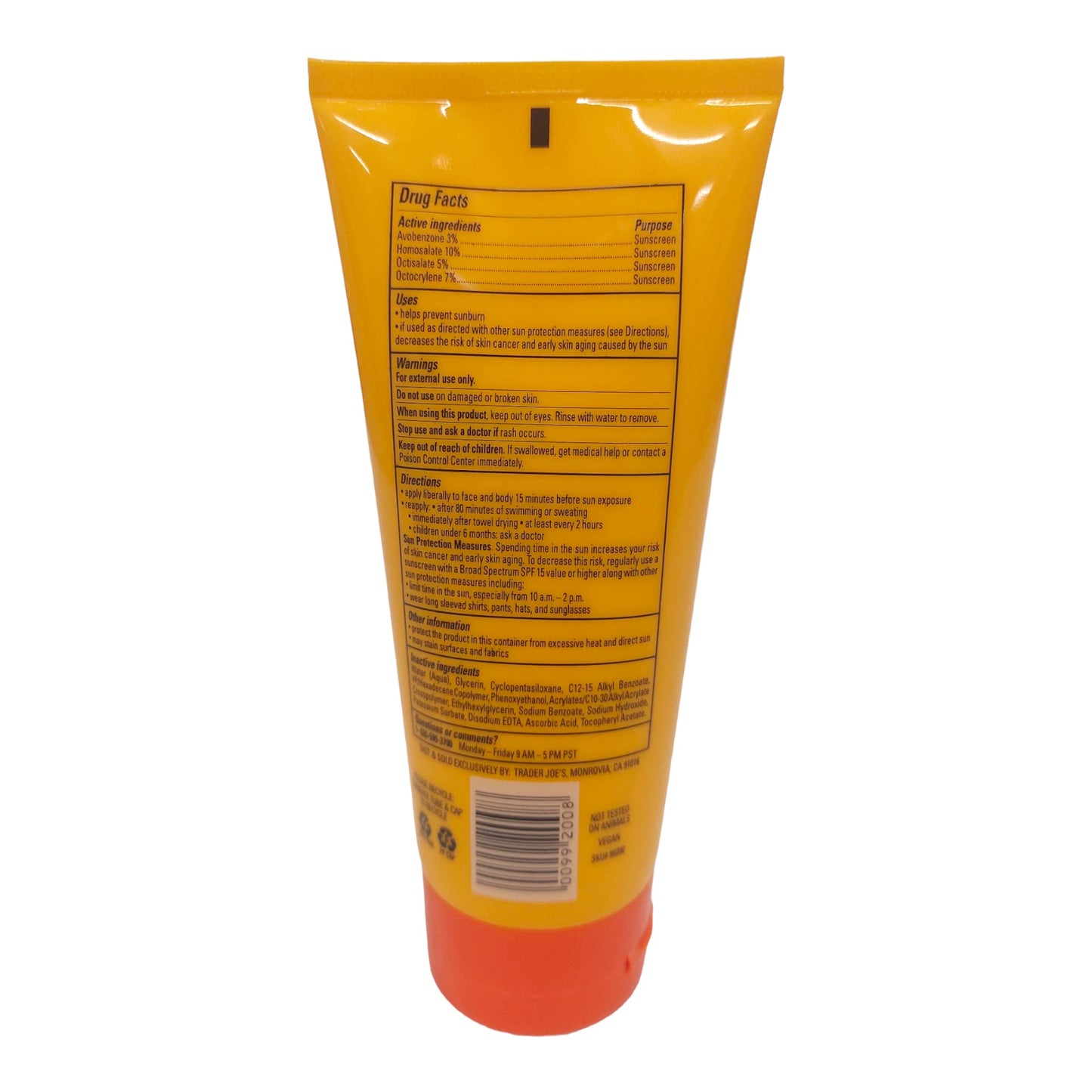 Trader Joe's Face & Body Sunscreen SPF30 (Pack of 2) Beauty & Personal Care Trader Joe's
