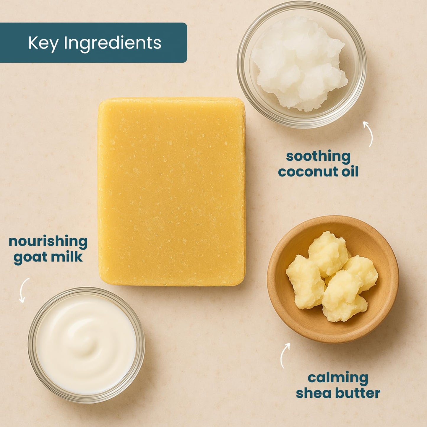 Way Natural Goat Milk Soap Bar Fragrance-Free 3 Pack (Large, 5oz Bars) Beauty & Personal Care Way Natural