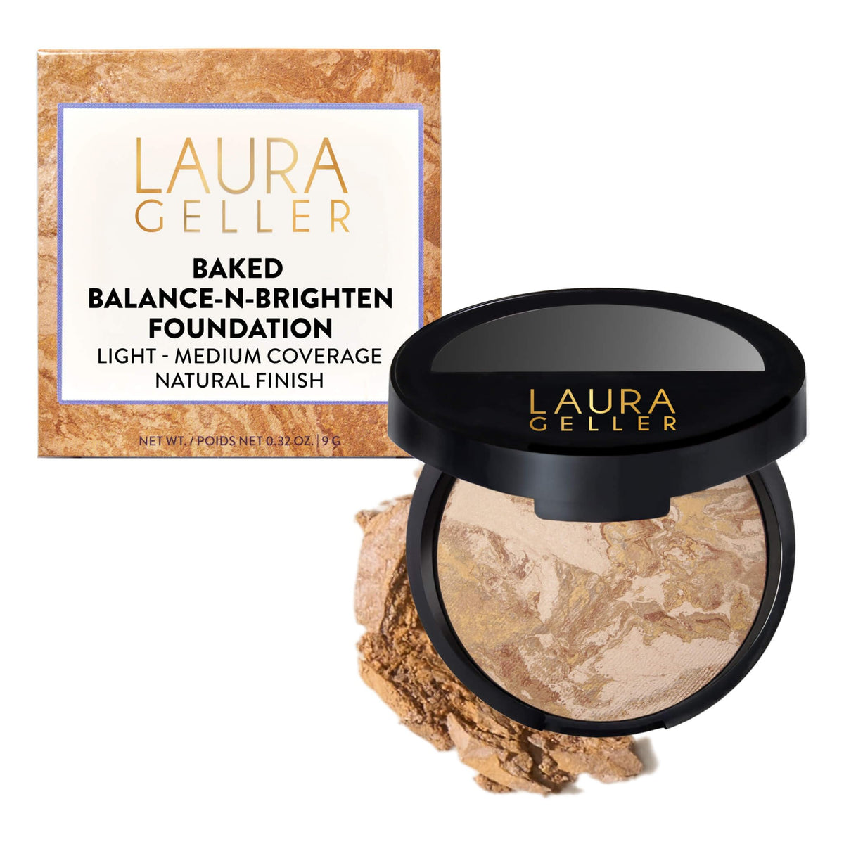 LAURA GELLER Baked Balance-n-Brighten Powder Foundation - Medium