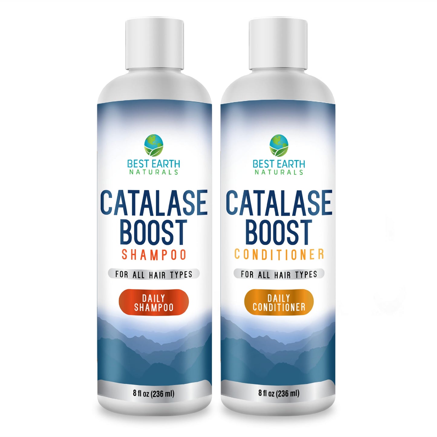 Best Earth Naturals Catalase Boost Shampoo and Conditioner Combo Set Beauty & Personal Care Best Earth Naturals