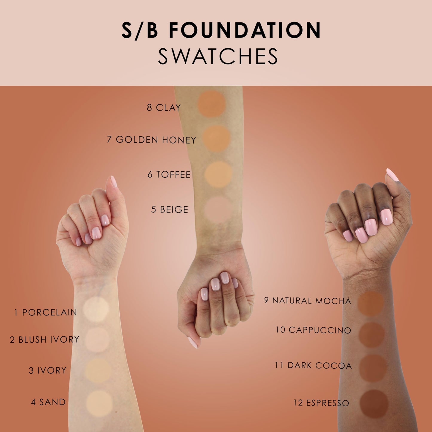 TEMPTU S/B Silicone-Based Airbrush Foundation: Professional Long-Wear Liquid Makeup, Sheer To Full Coverage For A Hydrated, Healthy-Looking Glow Beauty & Personal Care TEMPTU