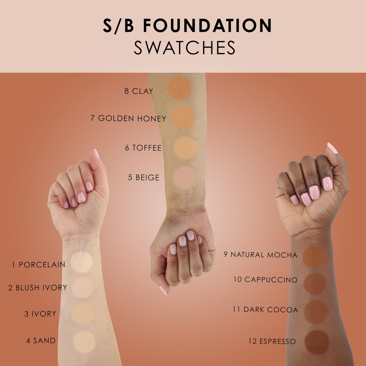 TEMPTU S/B Silicone-Based Airbrush Foundation: Professional Long-Wear Liquid Makeup, Sheer To Full Coverage For A Hydrated, Healthy-Looking Glow Beauty & Personal Care TEMPTU