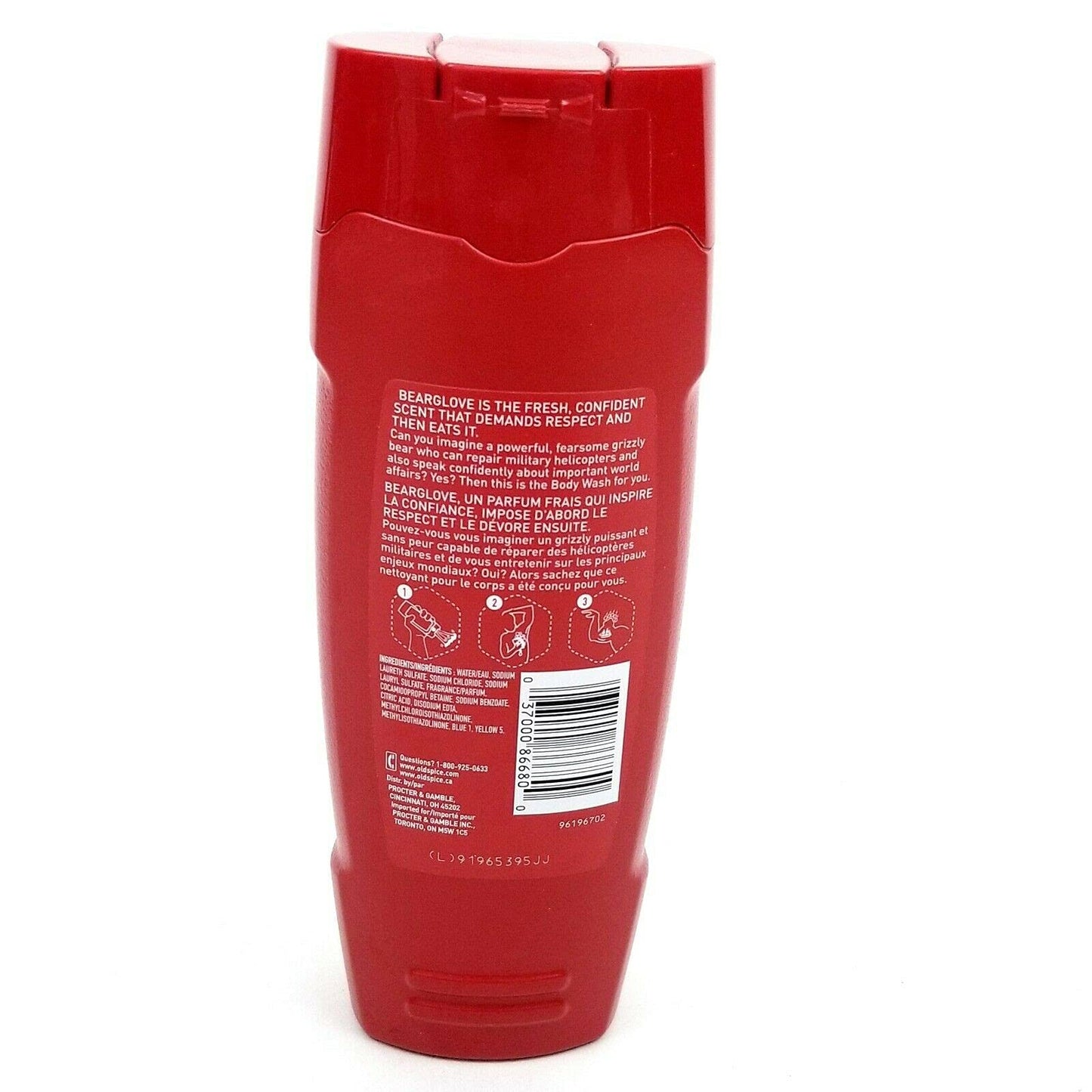 Old Spice Wild Collection Bodywash, Bearglove 16 oz (Pack of 5) Beauty & Personal Care Old Spice