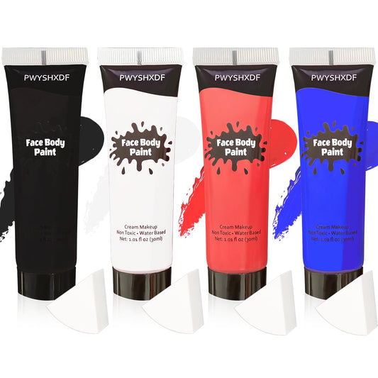 2 Colors Face Body Paint Beauty & Personal Care PWYSHXDF