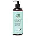 MOUNTAIN TOP Organic Aloe Vera Gel (16 fl oz / 473 mL) USDA Certified 100% Pure & Natural - For Extremely Dry & Itchy Skin Beauty & Personal Care Mountain Top