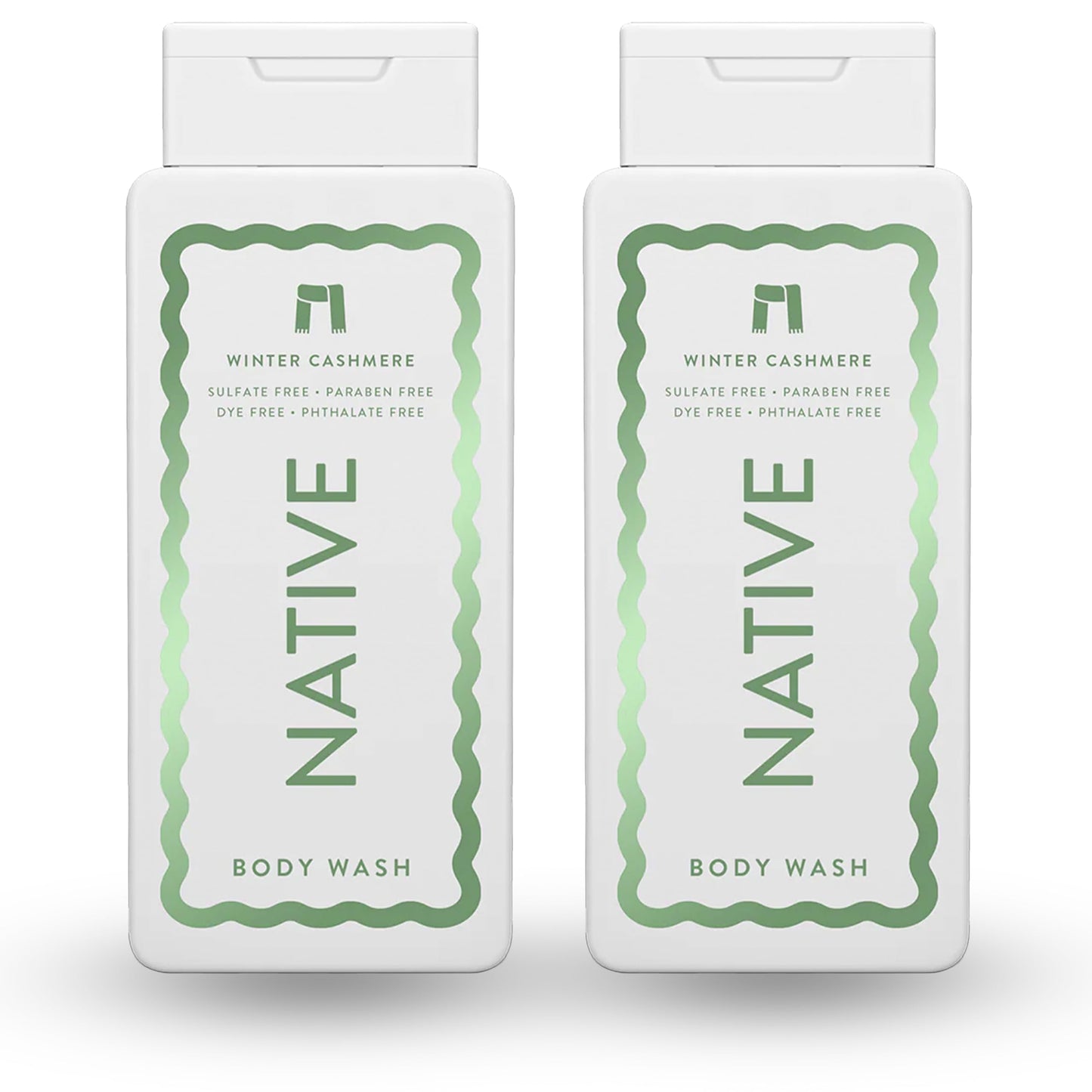 Native Limited Edition Winter Cashmere Body Wash 18 oz - Packi Of 02 Beauty & Personal Care Native