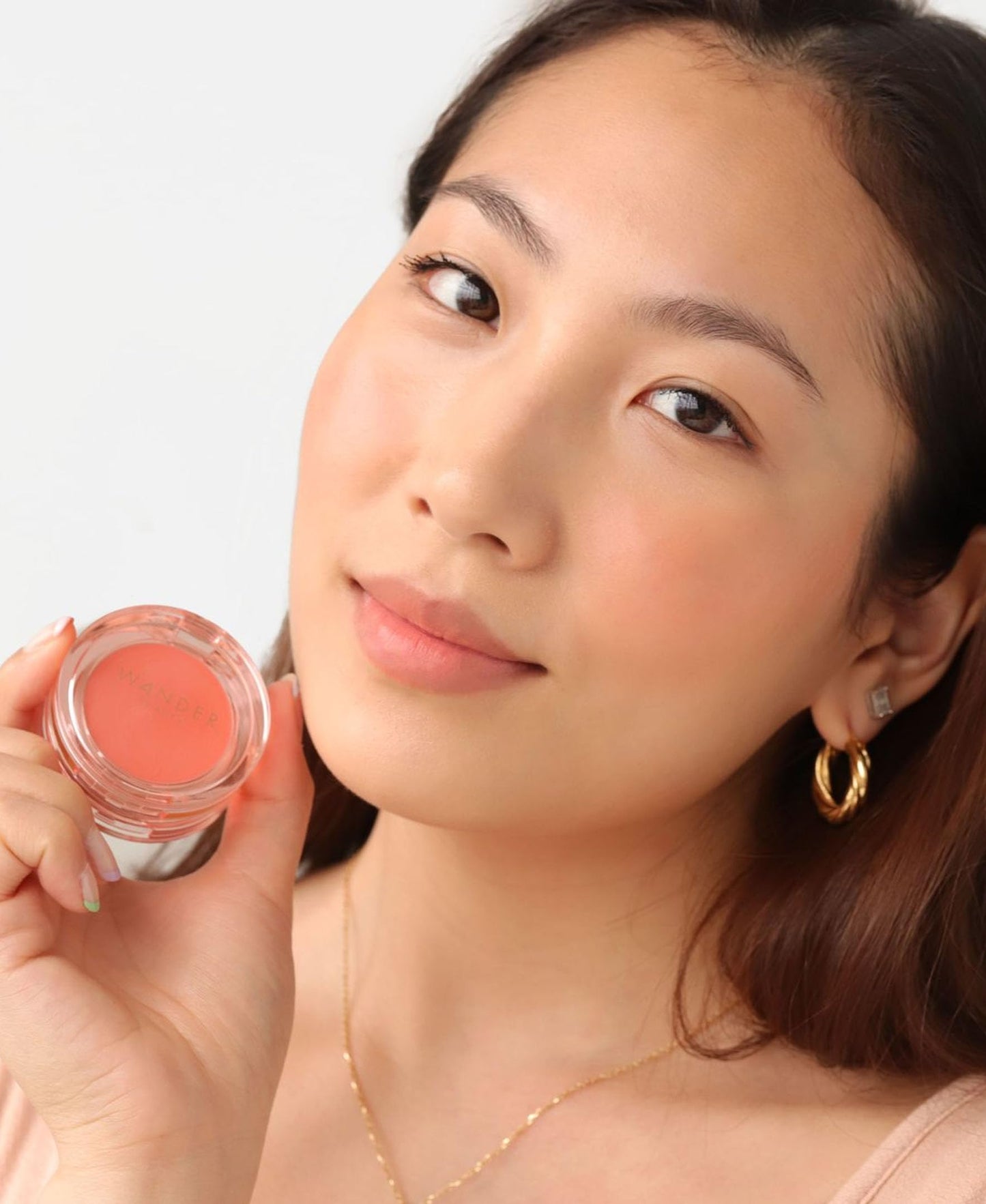 Wander Beauty Double Date Lip & Cheek - Suite Talker/Swipe - 4-in-1 Cream Blush & Tint - Blush, Moisturizer, Balm & Eye Gloss - Multitasking Eye Beauty and Personal Care Wander Beauty