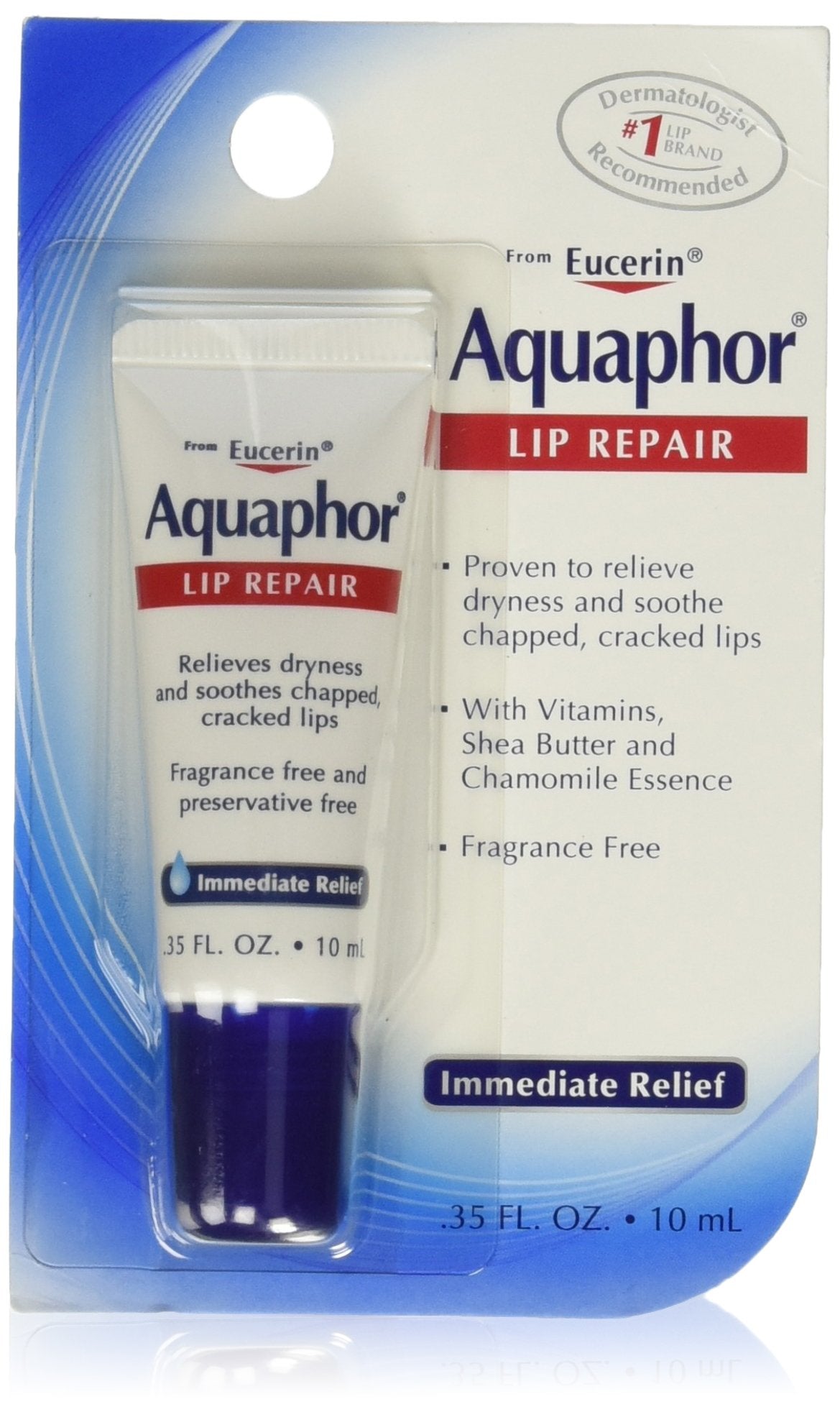 Aquaphor Lip Repair, 0.35 Ounce (Pack of 6) Beauty and Personal Care Aquaphor
