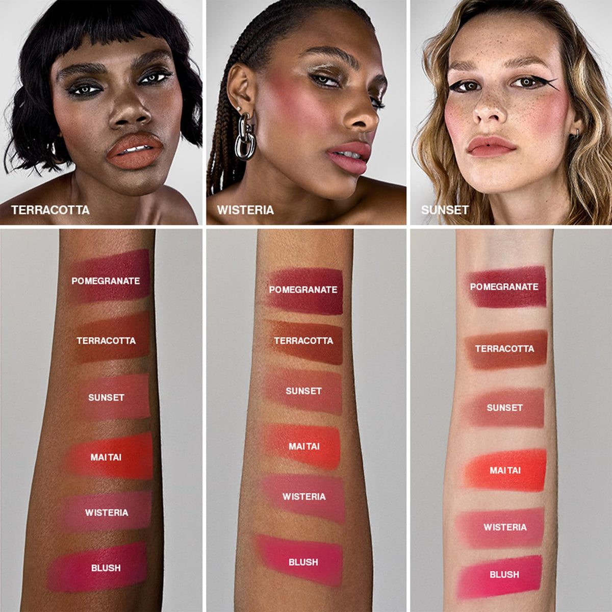 Smashbox Halo Sheer To Stay Cream Cheek + Lip Tint | Sheer-to-Medium Coverage + Matte, 0.34 Fl Oz, Wisteria Beauty & Personal Care Smashbox