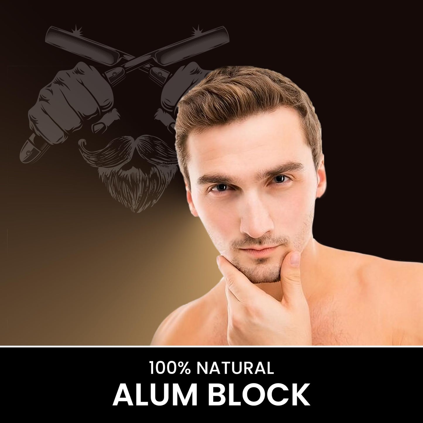 Pacific Pelican Alum Block for Shaving - Premium Quality - Razor Burn Relief & Skin Soothing Aftershave in Durable Plastic Case - Pack of 3 Beauty and Personal Care Pacific Pelican