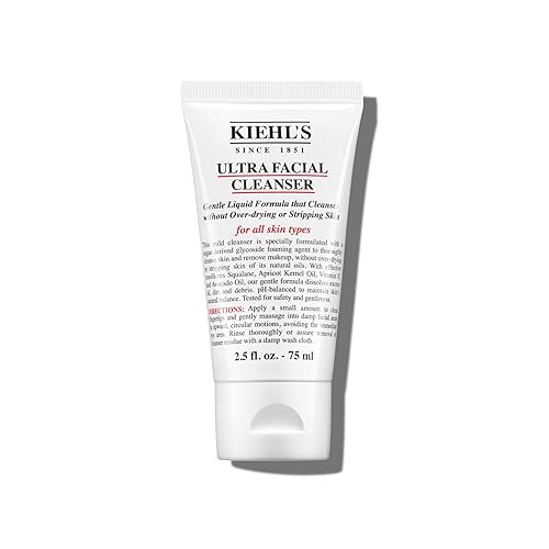 Kiehl's Ultra Facial Cleanser, Lightweight Foamy Facial Cleanser, Enriched Formula that Replenishes Skin Barrier, Gently Exfoliates and Moisturizes Beauty & Personal Care Kiehls