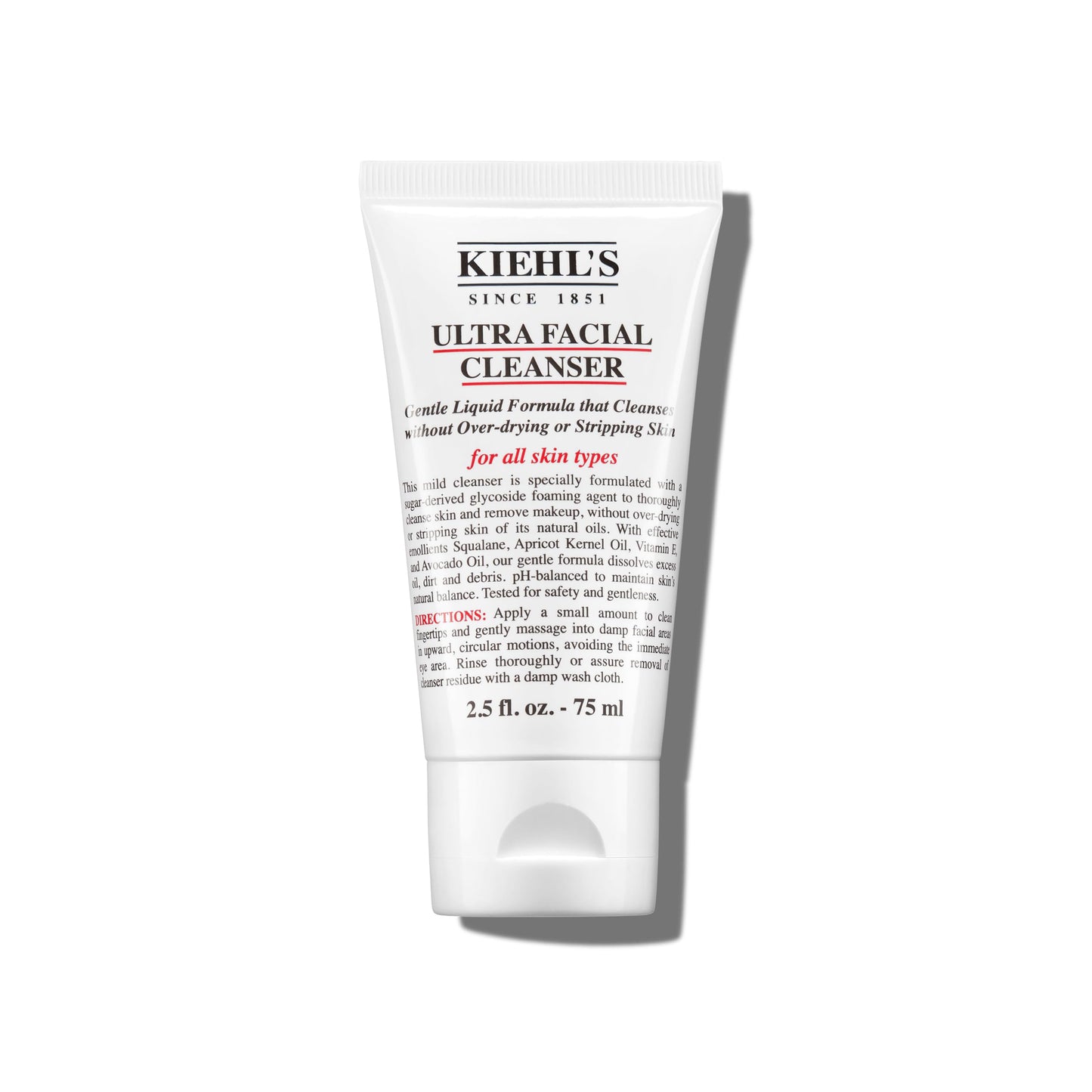 Kiehl's Ultra Facial Cleanser, Lightweight Foamy Facial Cleanser, Enriched Formula that Replenishes Skin Barrier, Gently Exfoliates and Moisturizes Beauty & Personal Care Kiehls
