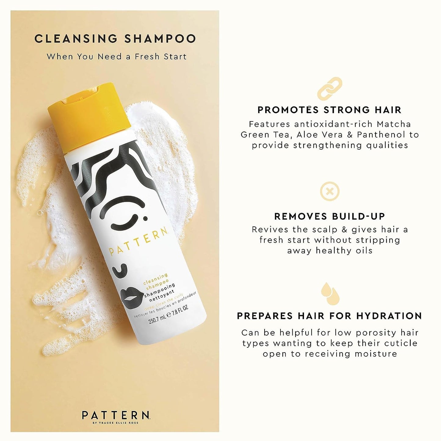 PATTERN Beauty by Tracee Ellis Ross Texture Travel Kit for Curly & Coily Hair, 3a-4c, Includes 3 oz Leave-In Conditioner, Intensive Conditioner Beauty & Personal Care PATTERN