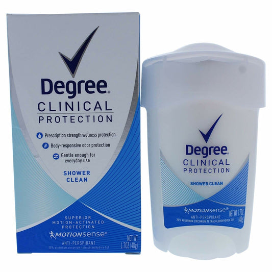 Degree Women Clinical Protection Anti-Perspirant Deodorant Shower Clean 1.70 oz Beauty and Personal Care Degree
