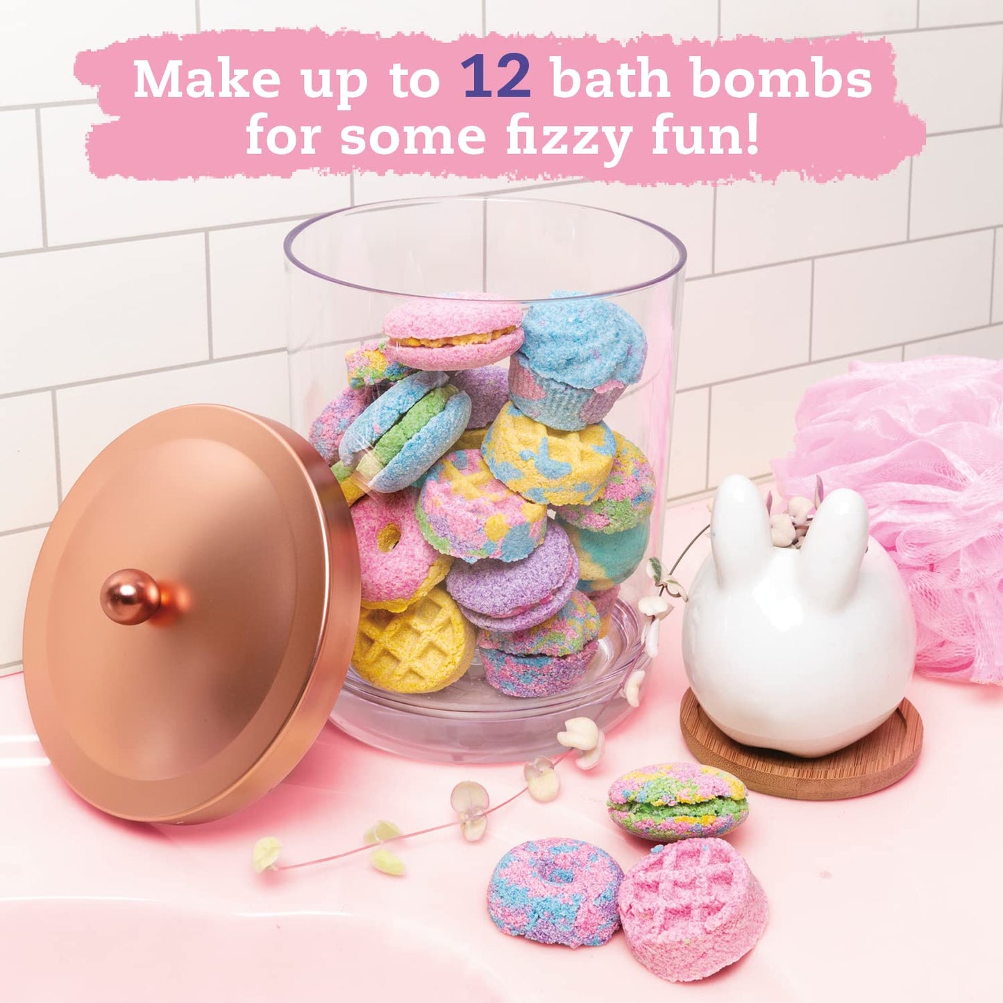 KLUTZ Bath Bomb Scented Bakery Craft Kit Small Beauty and Personal Care Klutz