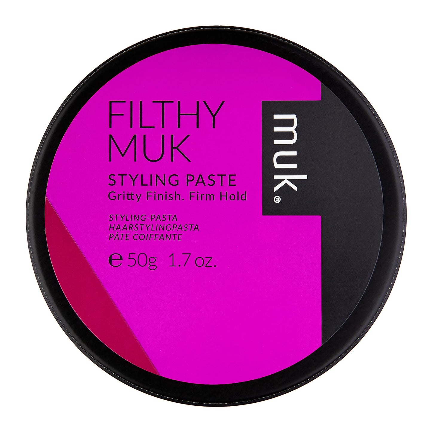 MUK. Haircare Filthy Gritty Finish Styling Paste, Hair Product, Hair Paste For Men, Firm Hold, Gritty Finish, Medium Shine - 1.7oz Beauty & Personal Care MUK.