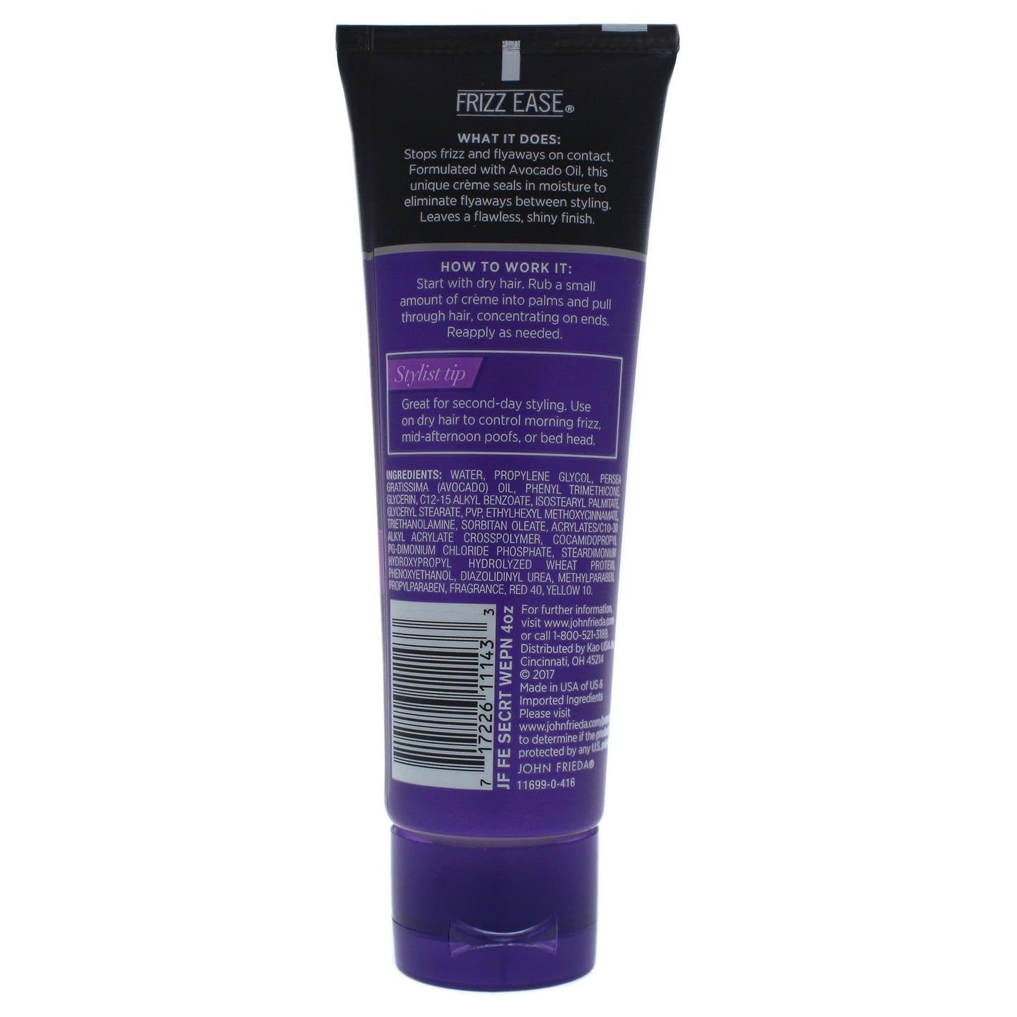 Frizz Ease Secret Weapon Flawless Finishing Creme by John Frieda for Unisex - 4 oz Cream Beauty & Personal Care John Frieda