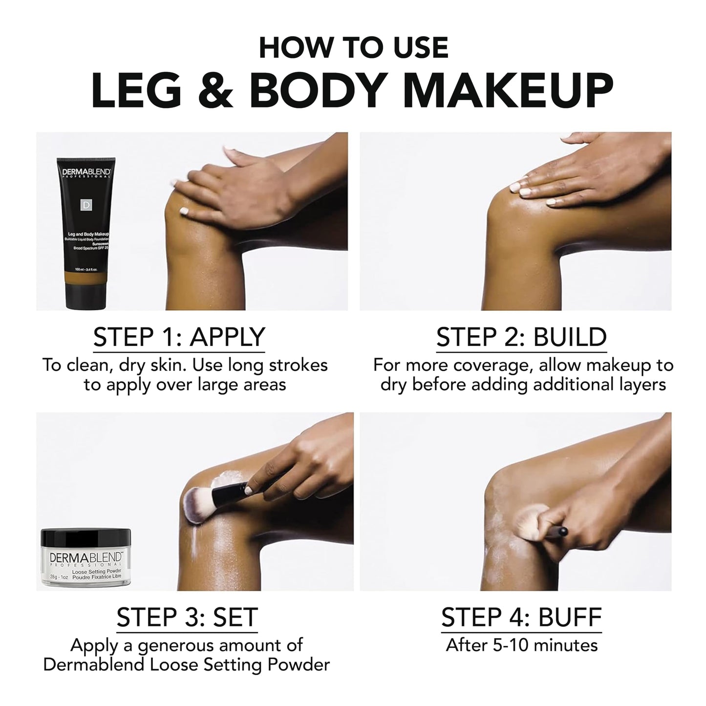 Dermablend Leg and Body Makeup Foundation Beauty & Personal Care Dermablend