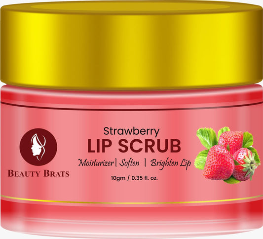 Beauty Brats Lip Scrub strawberry 0.35 fl/oz Beauty and Personal Care BEAUTY BRATS