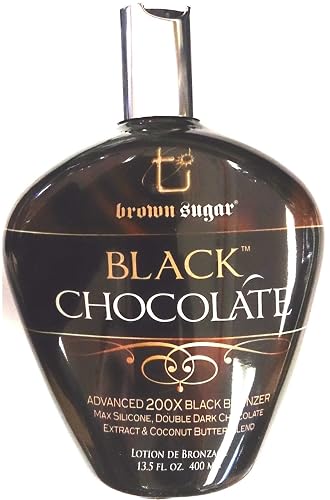 New Black Chocolate 200x Black Bronzer Indoor Tanning Bed Lotion By Tan Inc. Beauty & Personal Care Brown Sugar Black Chocolate
