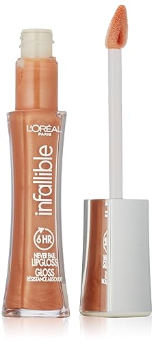 L'Oréal Paris Infallible 8 HR Pro Gloss, Suede, 0.21 fl. oz. Beauty & Personal Care L'Oreal Paris