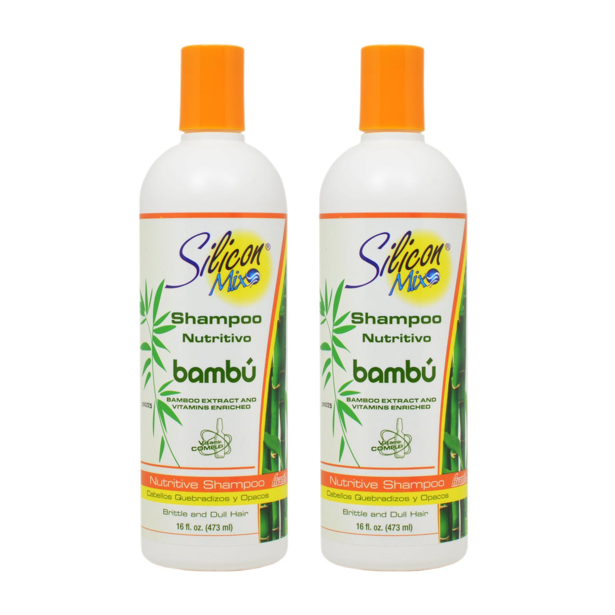 Silicon Mix Bambu Shampoo 16oz "Pack of 2"