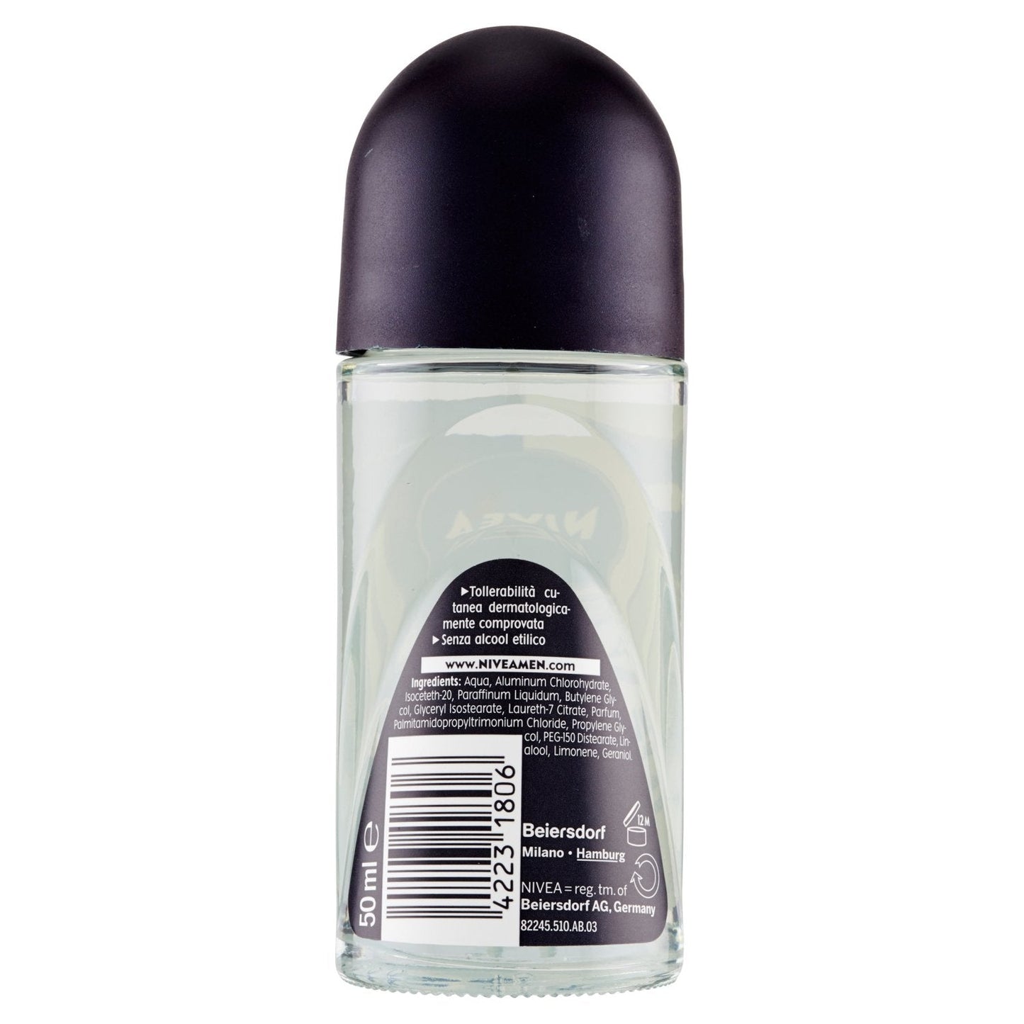 NIVEA 48h Deodorant Roll-on Roll on Invisible for Black&white Anti Perspirant 50ml Beauty & Personal Care NIVEA MEN