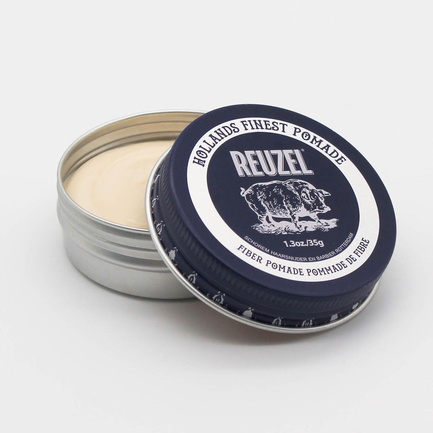 REUZEL Fiber Pomade, Firm and Pliable All Day Hold, Water Soluble Styling, Low Shine and Flake Free, Easy To Wash Out, For All Hair Types Beauty & Personal Care REUZEL