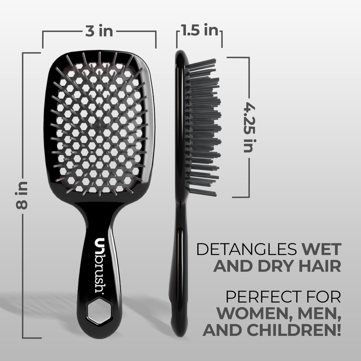 FHI Heat UNbrush Detangling Brush for Wet & Dry Hair