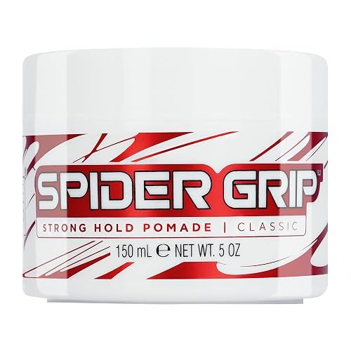 Style Factor Spider Grip Strong Hold Pomade for Men and Women - Castor Oil for High Shine and Long-Lasting Control for Braids, Locs, Twists Beauty & Personal Care Style Factor